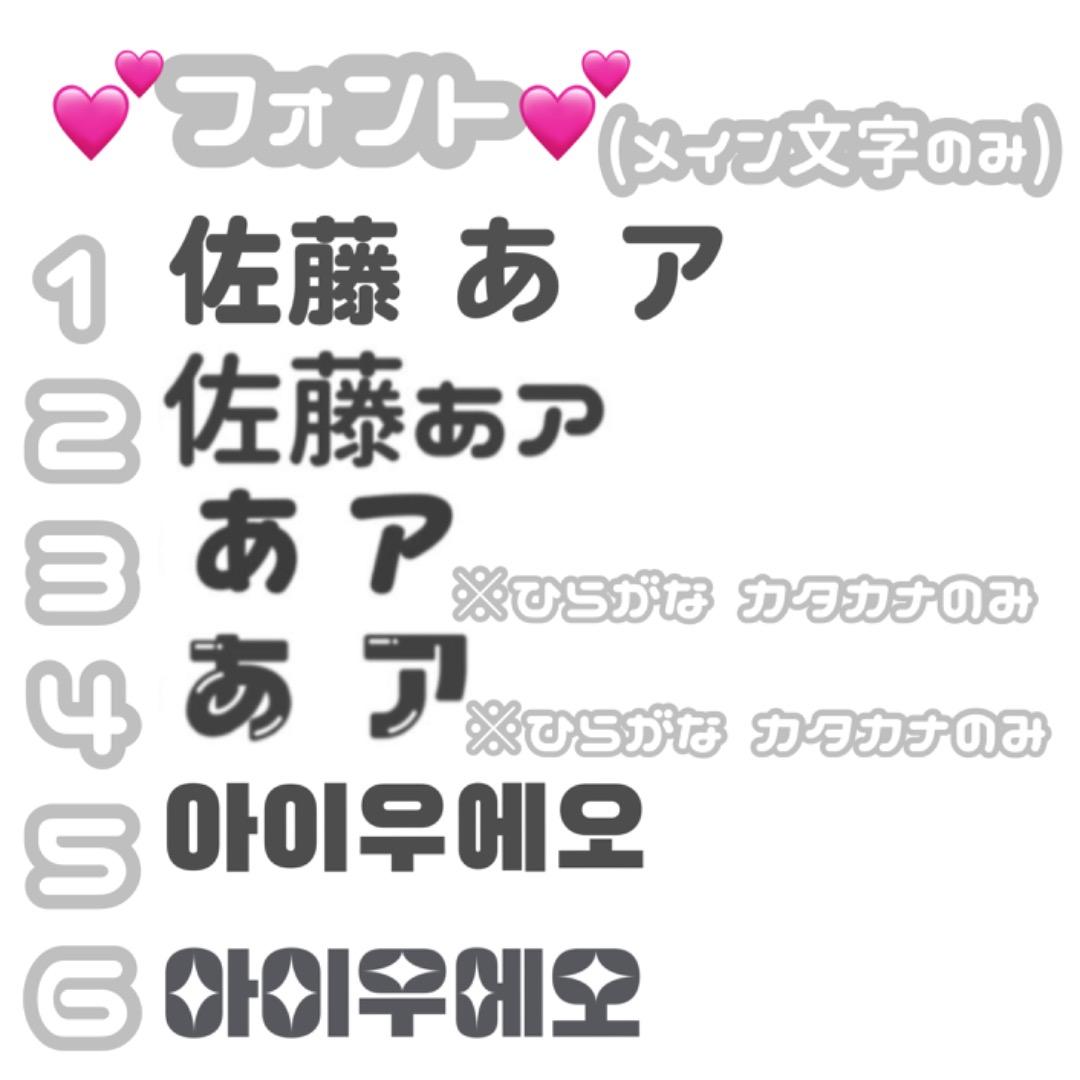 ネームボード ネームプレート うちわ文字 連結文字パネル セミオーダー 受付中