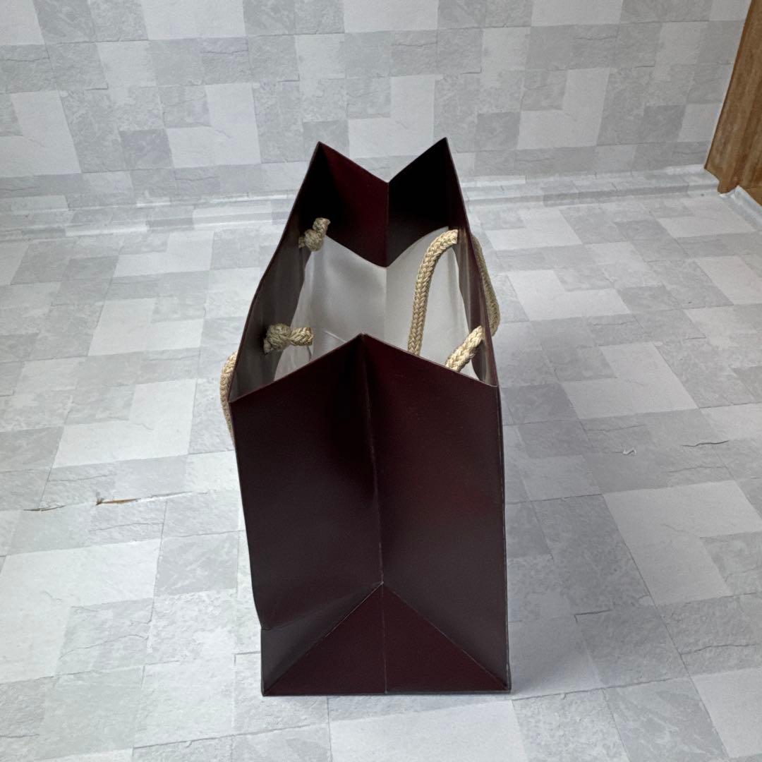 800枚以上！ ボルドーカラー ショッパー 手提げ袋 キャリーバッグ