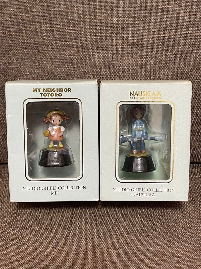 レア⭐︎ジブリ作品フィギュア　となりのトトロ（メイ）・風の谷のナウシカ ベネリック