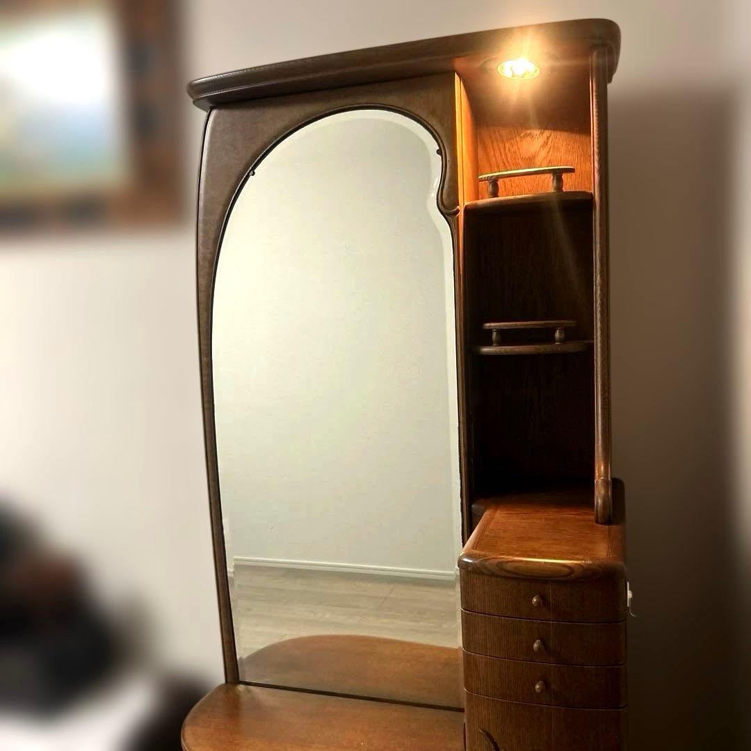 限定価格☆ 高級ドレッサー　鏡台　姿見　化粧台　収納　テーブル