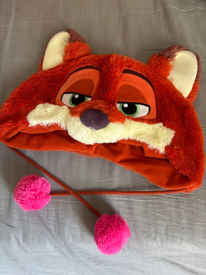 ディズニー　ズートピア　ニック　ファンキャップ