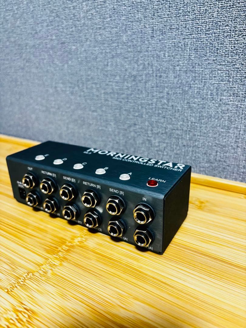 Morningstar FX ML5 + MIDIケーブル2本セット