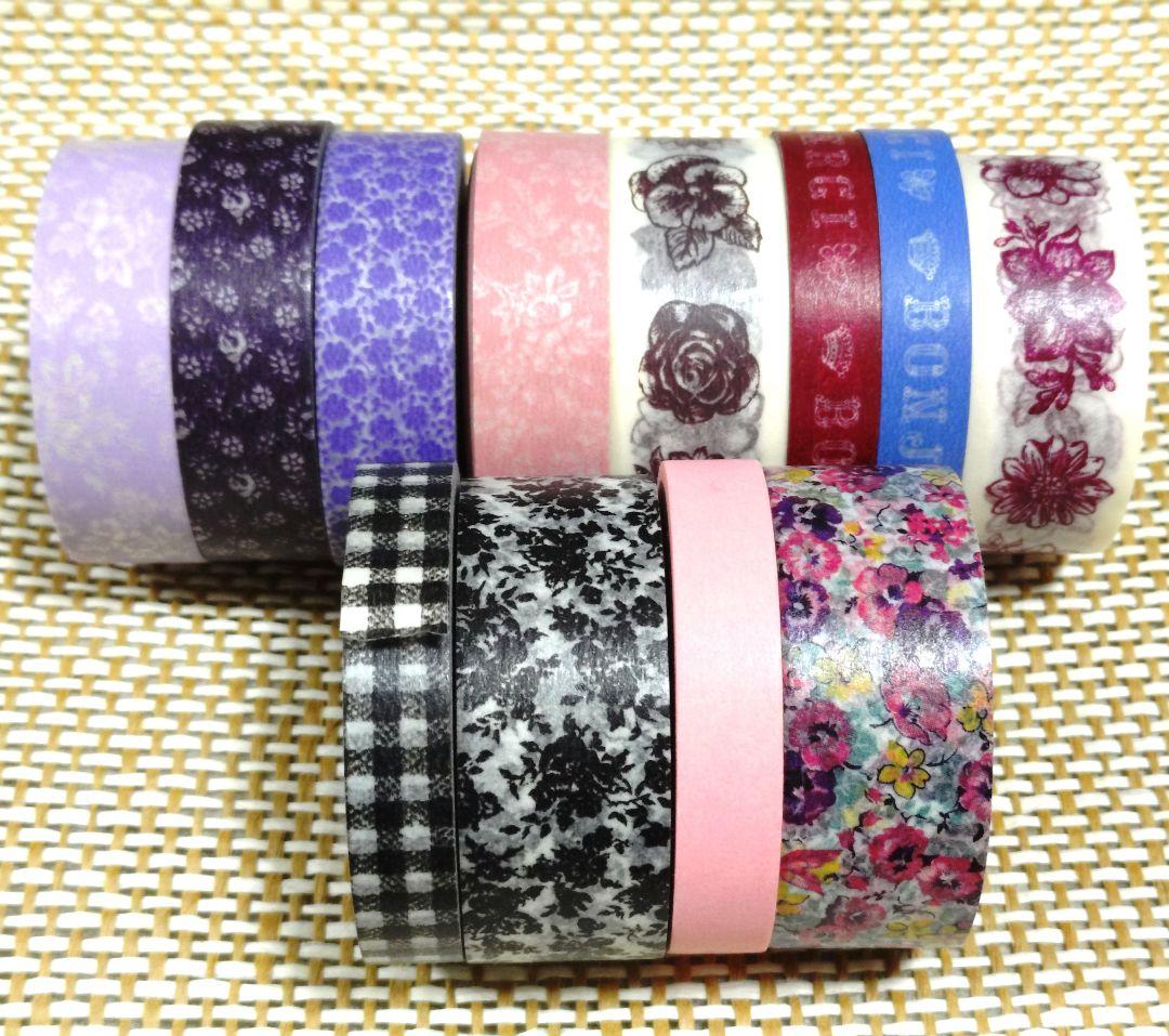 マークス マスキングテープ コフレ・ドュ・クチュリエ 花柄 レア