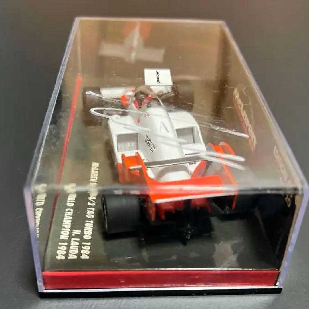 F1 McLaren MP4/8 ニキラウダ直筆サイン入りミニカー1/43
