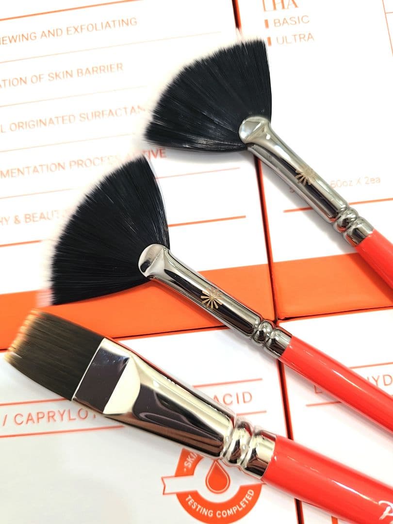 【正規品】LHALALA PEEL 3本セット/ララピール専用ブラシ筆