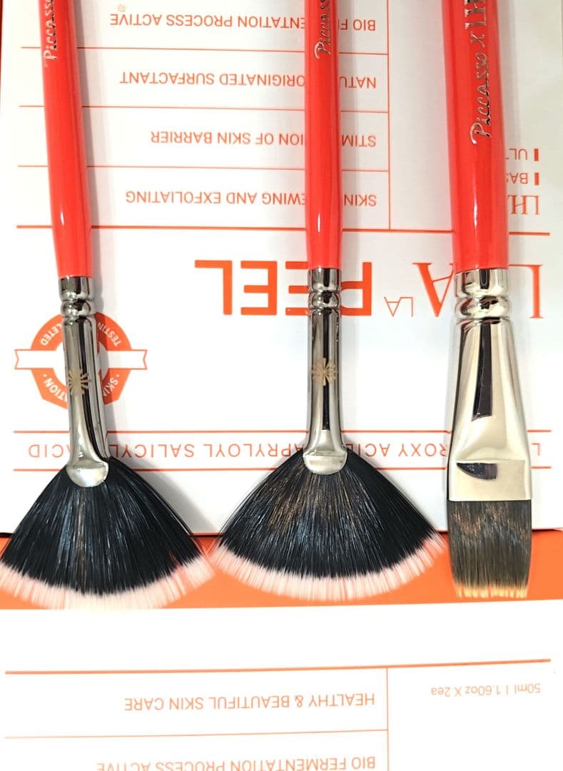 【正規品】LHALALA PEEL 3本セット/ララピール専用ブラシ筆