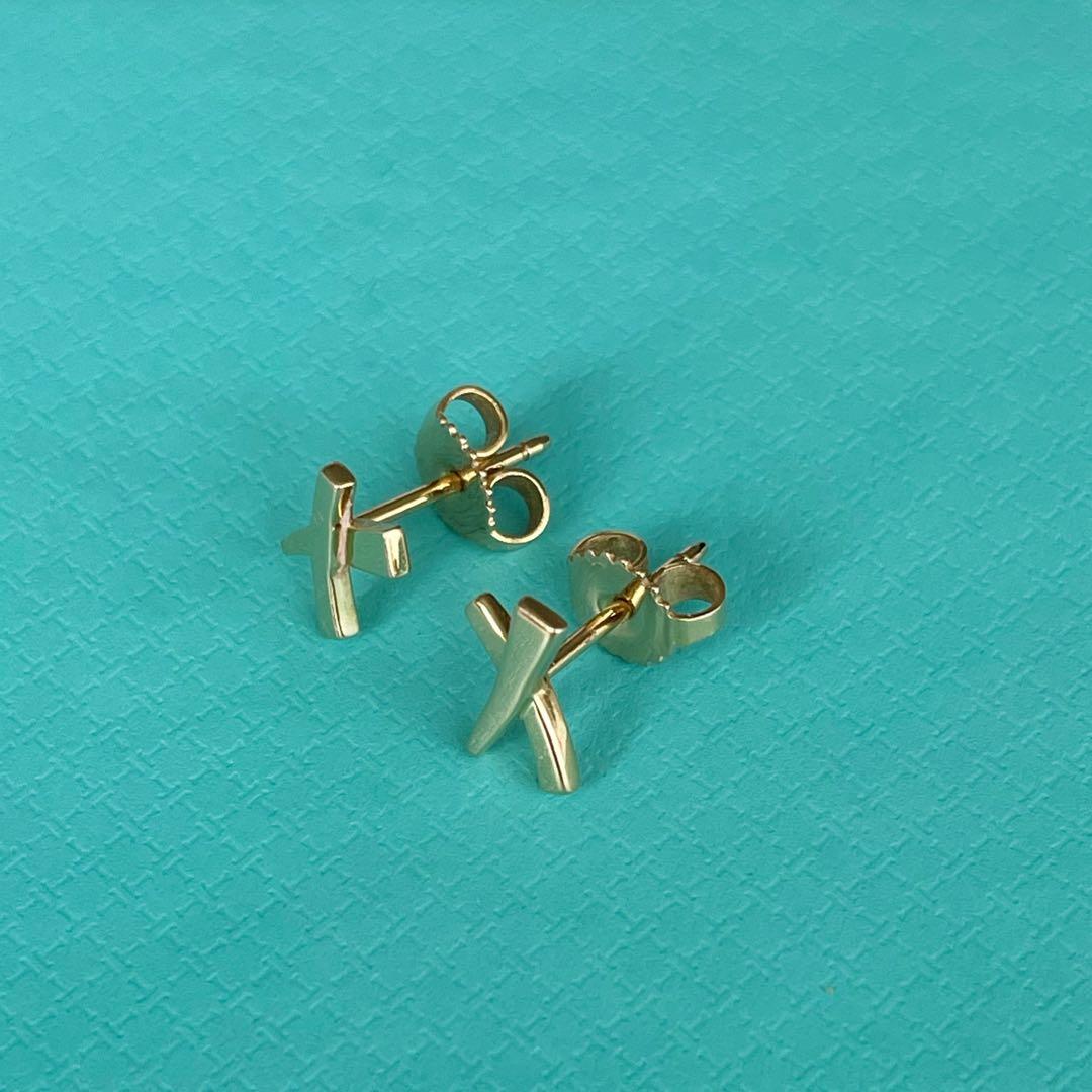 ティファニー キス K18 ピアス パロマ・ピカソ