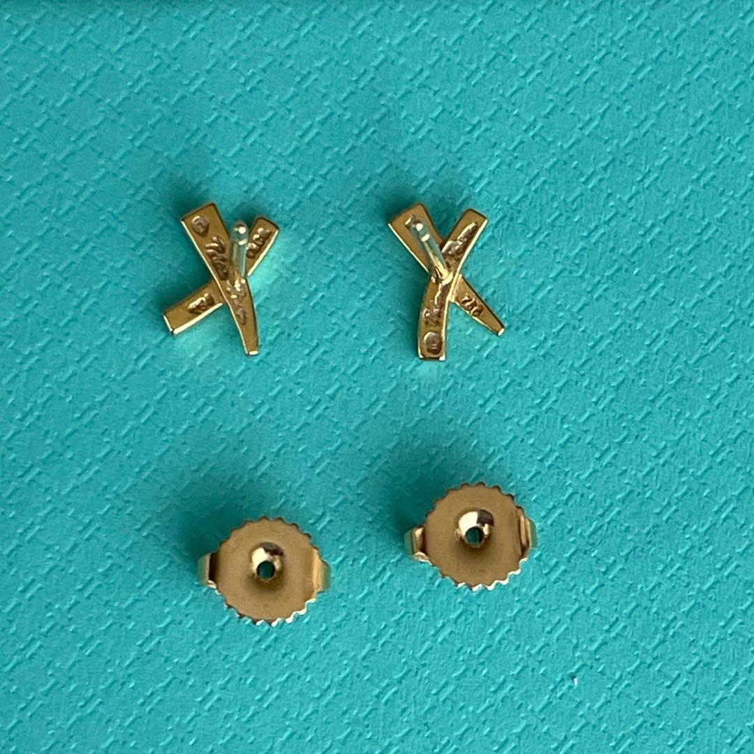 ティファニー キス K18 ピアス パロマ・ピカソ