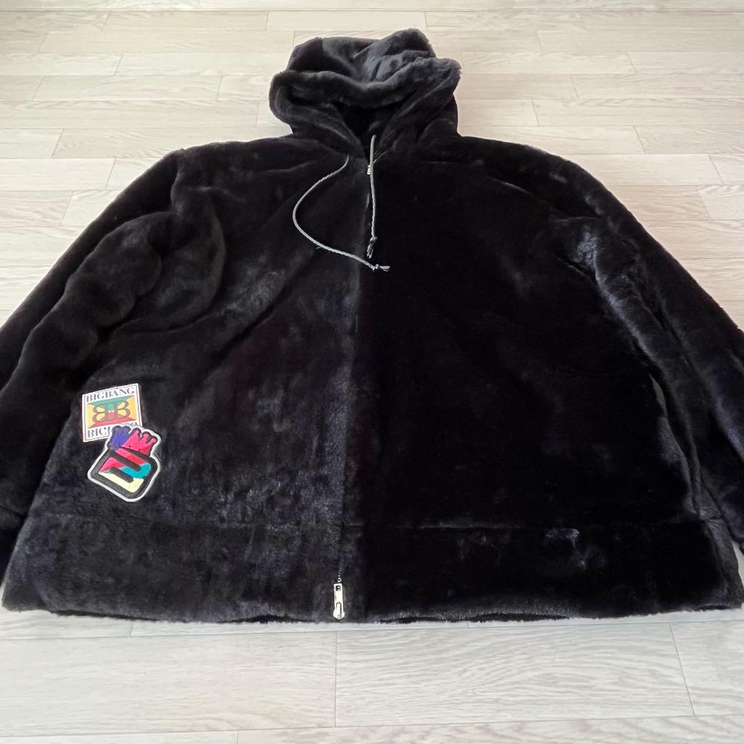 専用　BIGBANG ラストダンス 公式オンラインストア限定 ボアパーカー M