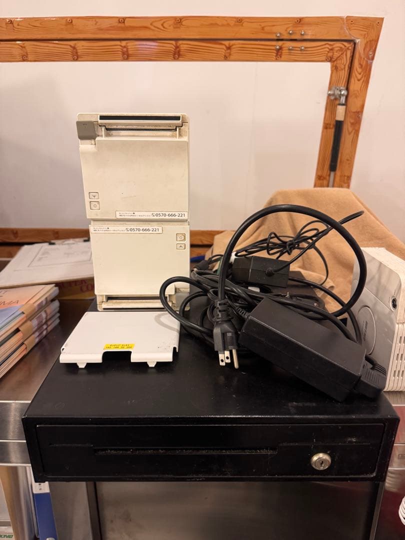 NECモバイルポス　ドロワー、プリンタ2つ、APルーターセット