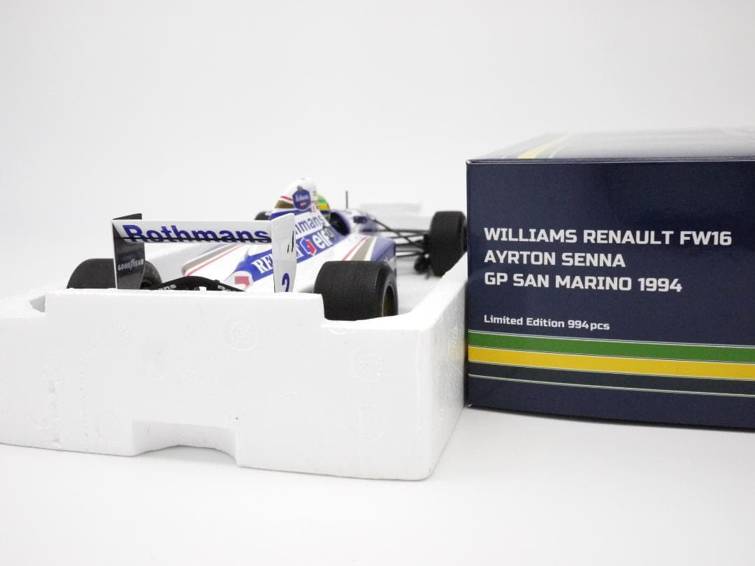 F31_VG30DET1/18 ウィリアムズ FW16 A.セナ