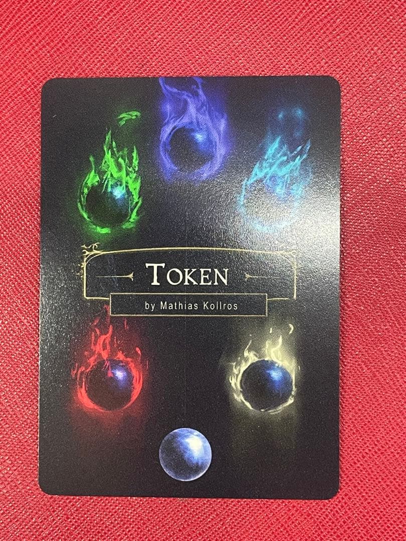 MTG Mathias Kollros ドラゴントークン foil サイン入り