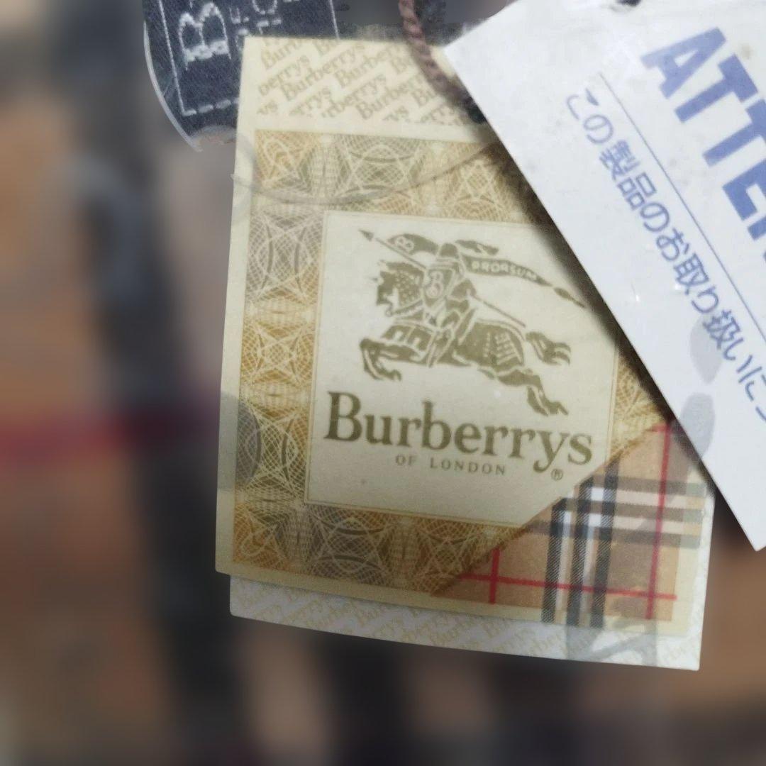 Burberry ベージュ チェックマフラー 100%ラムウール