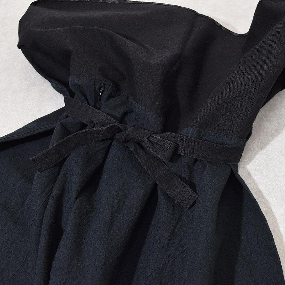 ソウソウ SOU・SOU 伊勢木綿 20/20 麻混 風靡 下 濡羽色 L