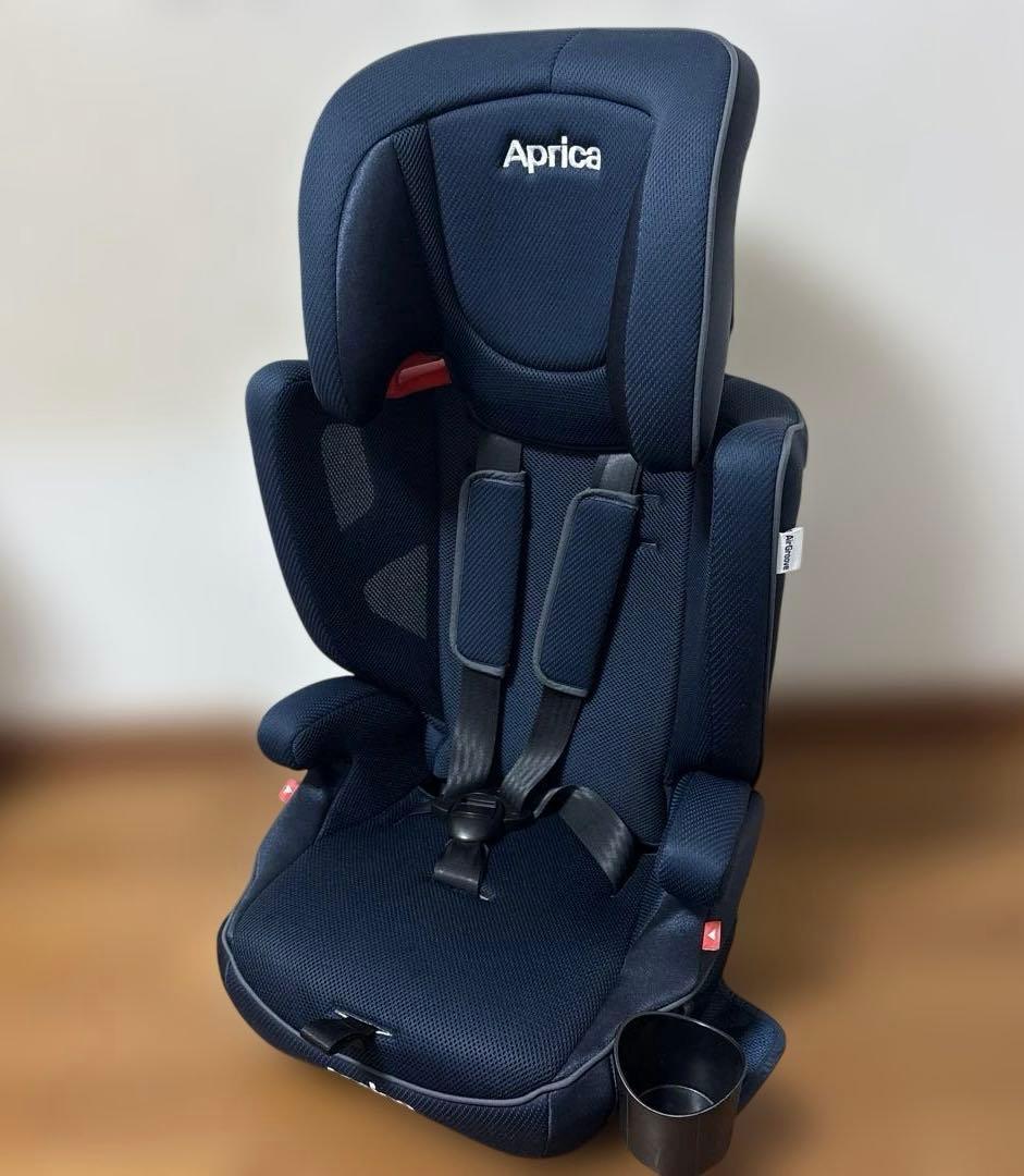 アップリカ　エアグルーヴ　ジュニアシート ネイビー