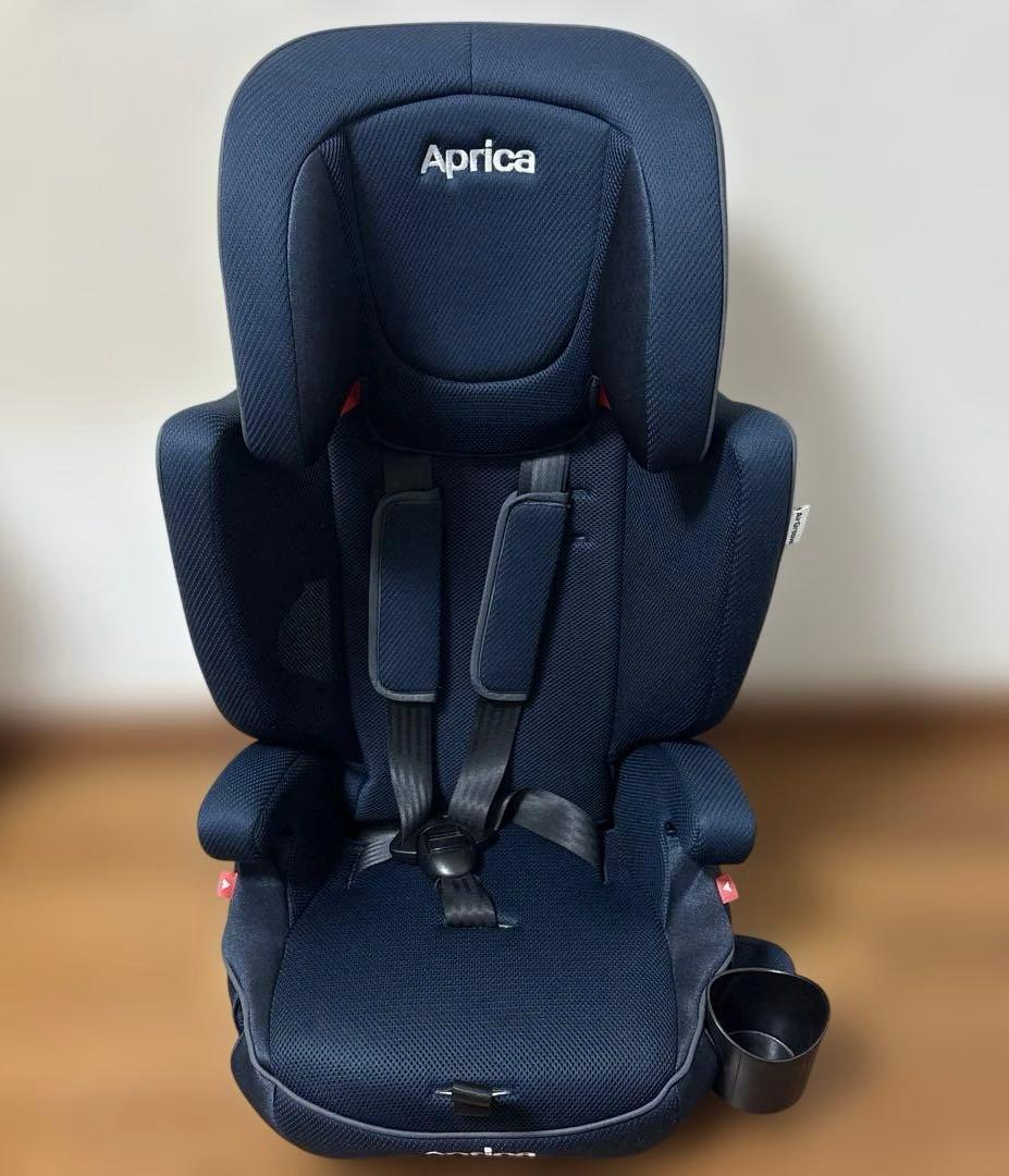 アップリカ　エアグルーヴ　ジュニアシート ネイビー