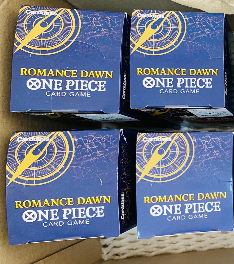 romance dawn 未開封BOX ×4