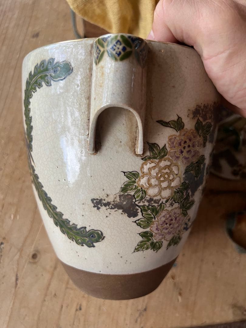 仁清　多色装飾 陶器 お茶