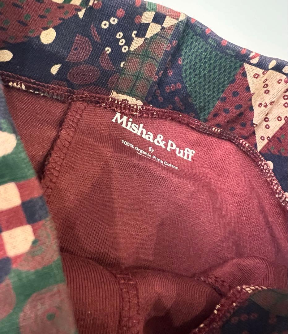 Misha&Puff 5Y 25aw Aパンツ　ボトムス　パッチワーク