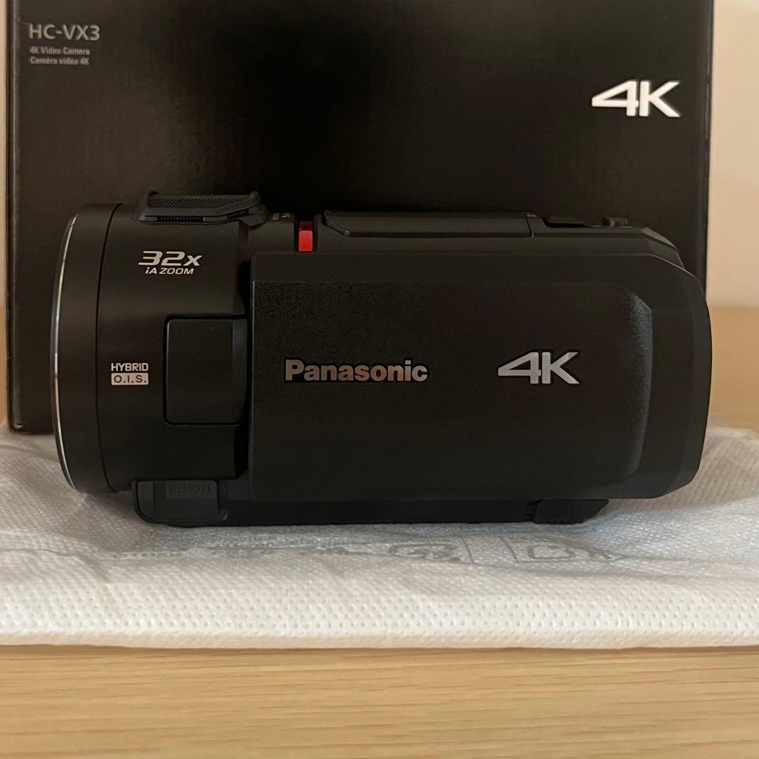 ［Panasonic］ デジタル4Kビデオカメラ HC-VX3-K