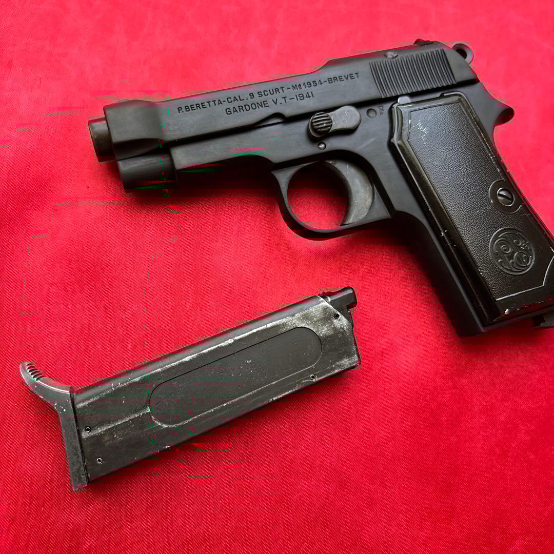 WA ベレッタM1934 HW ブルーイング ガスブローバックガン