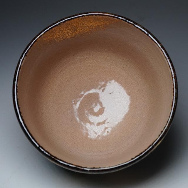 加藤利昇　乾山松茶碗　共箱　茶道具　抹茶碗　京焼　色絵