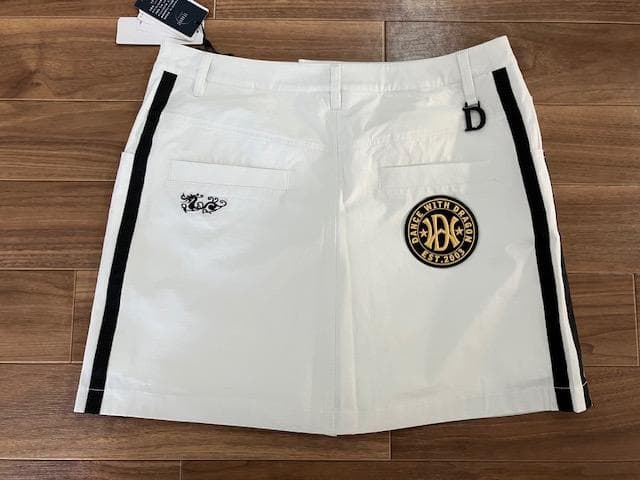 Dance With Dragon オレンジ スカート 4(LL)