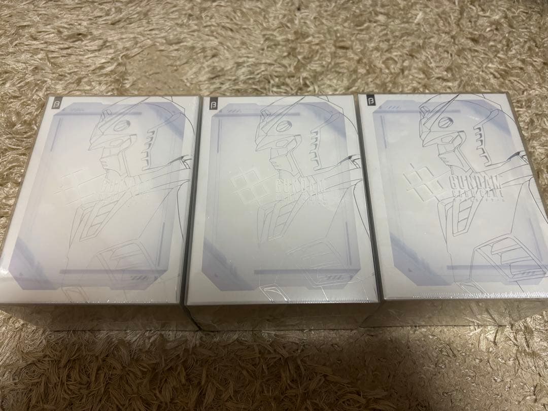 ガンダムカードゲーム　リミテッドBOX Ver.β 3BOX 未開封