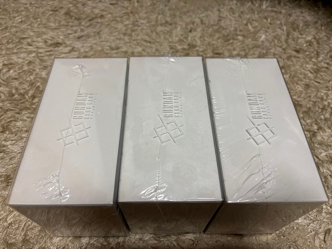 ガンダムカードゲーム　リミテッドBOX Ver.β 3BOX 未開封