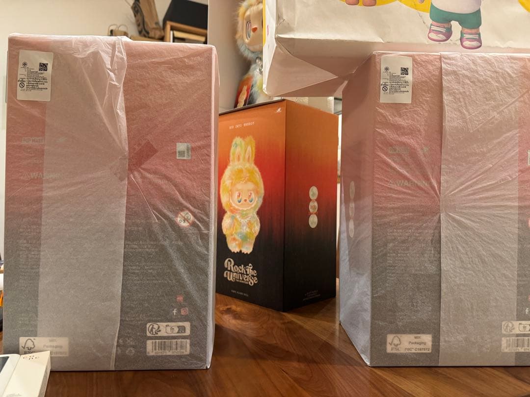 Labubu zimomo 37cm ぬいぐるみ ×2体 ラブブ