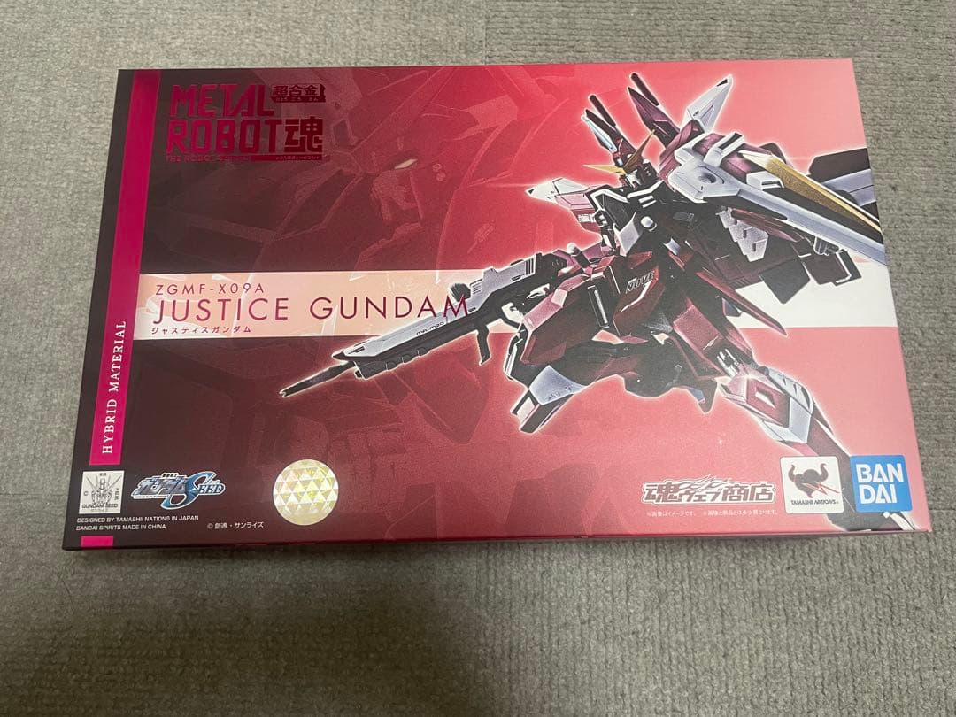 L ROBOT魂 ジャスティスガガンダム　メタルロボット魂