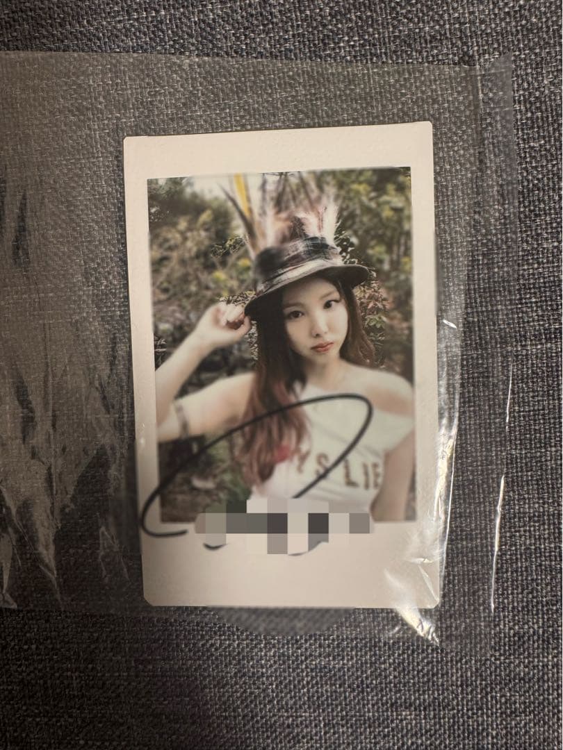 TWICE ENEMY ナヨン サインチェキ