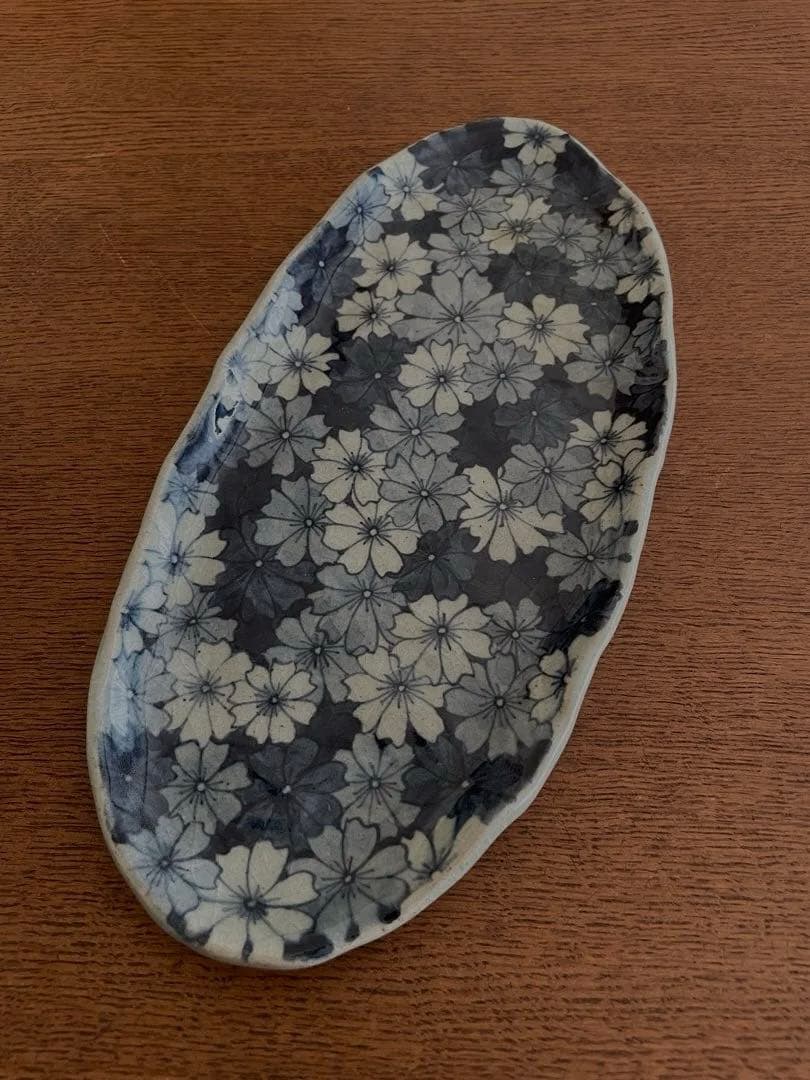 ⬇️辻修窯　⭐︎ コスモスがいっぱい　秋桜　有田焼