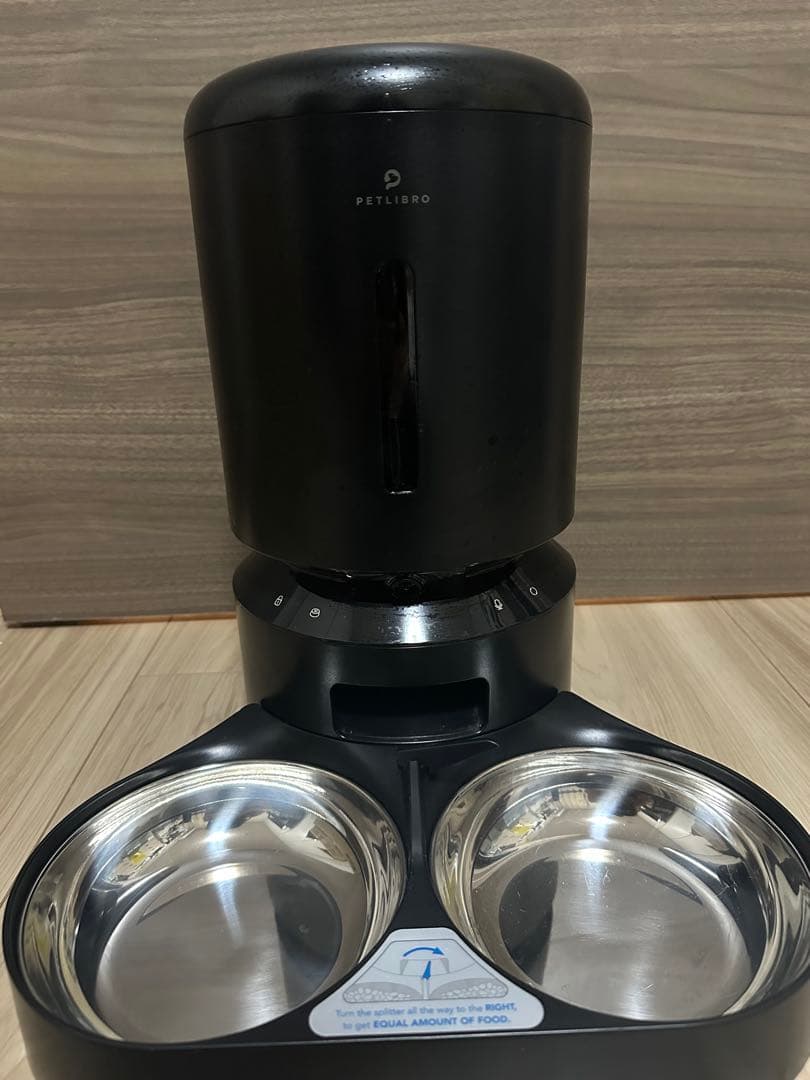 PETLIBRO 自動給餌器 自動餌やり器 タイマー式 2匹 5Lブラック