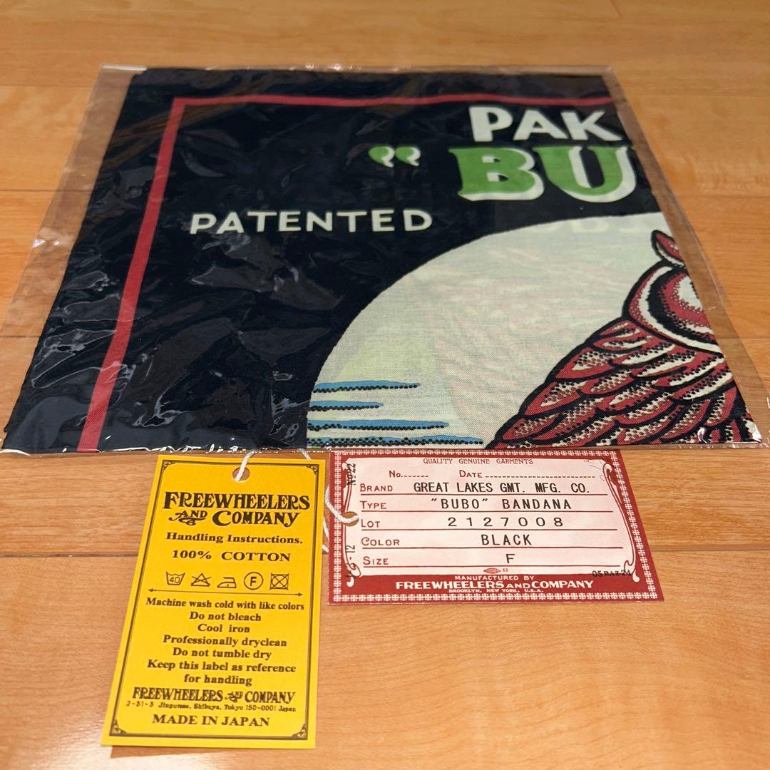 新品・未開封品 フリーホイーラーズ BUBOブーボBANDANAバンダナ 激レア