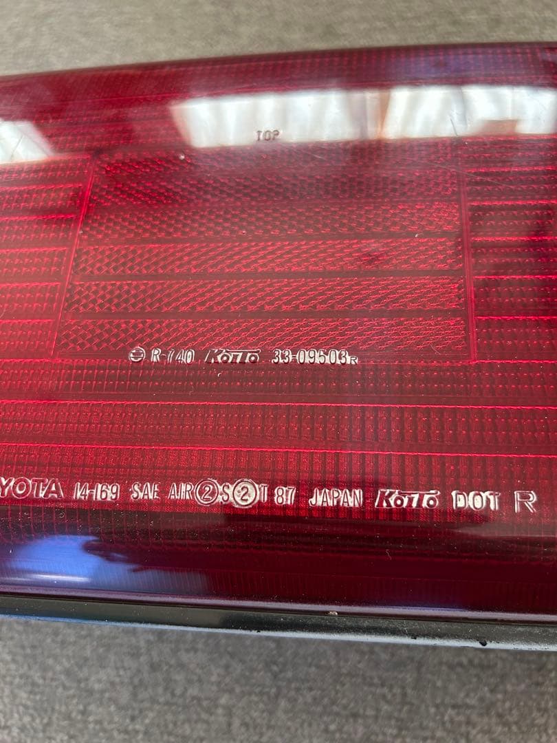 70 スープラ　後期　左右テールランプセット　JZA70 GA70 MA70