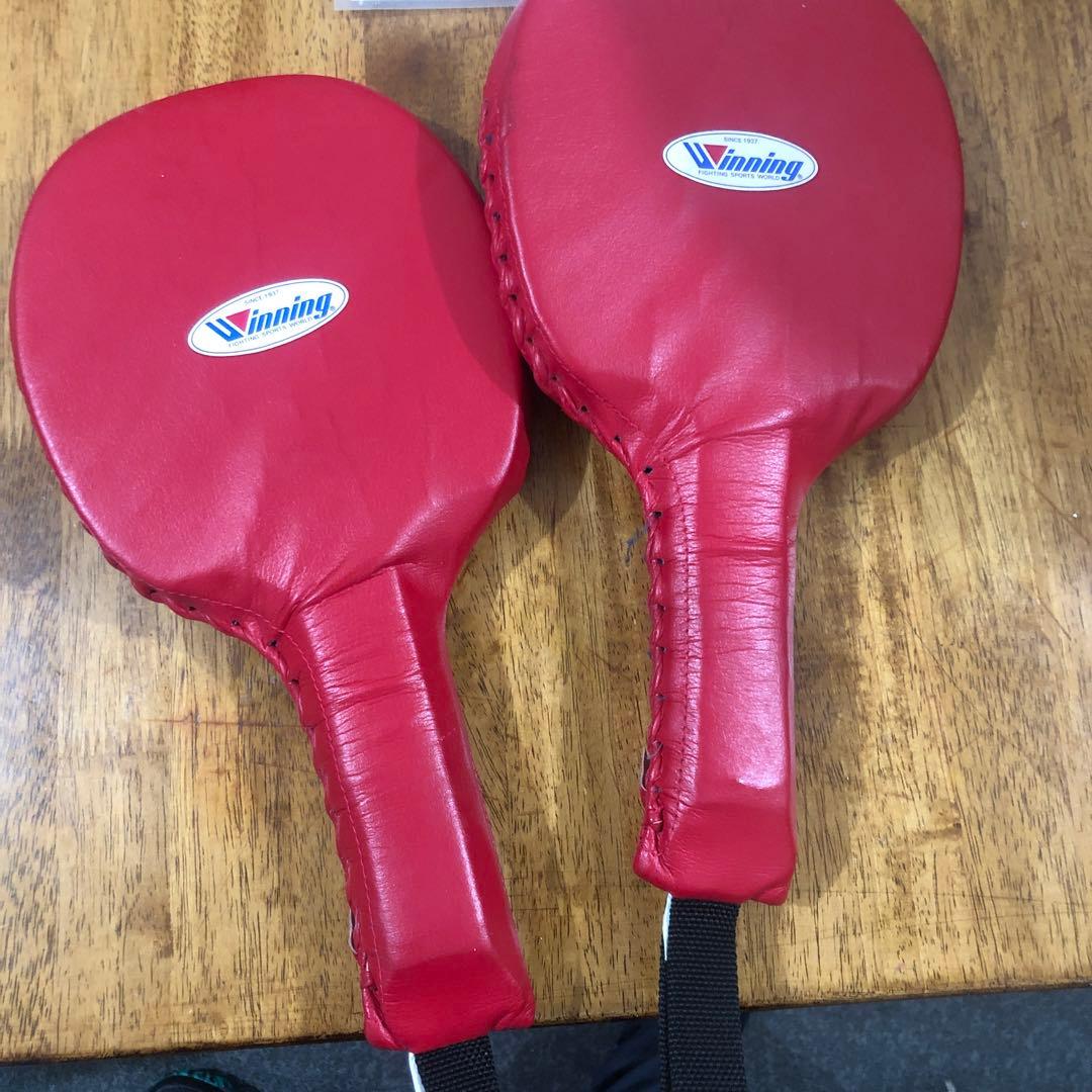 Winning パンチングミット 赤