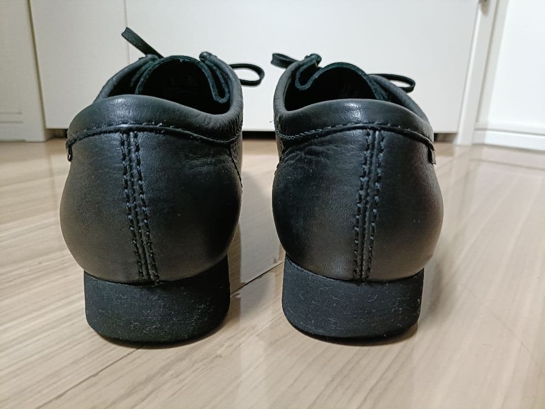 Clacks wallabee GTX ゴアテックス ブラック レザー 27cm