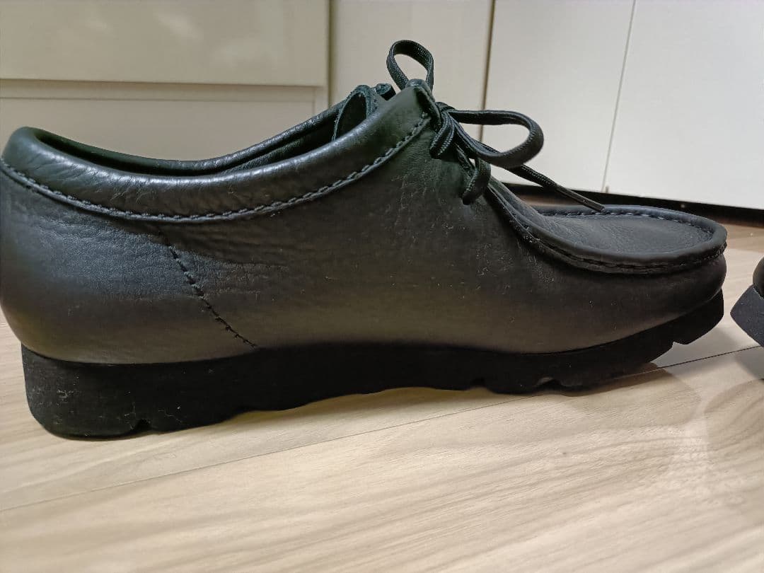 Clacks wallabee GTX ゴアテックス ブラック レザー 27cm