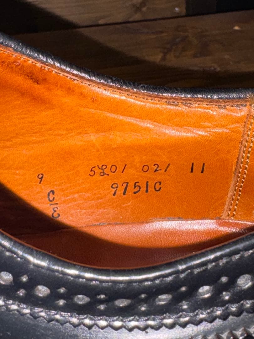 【年末セール】 オールデン 9751 コードバン サイズ9 27cm Alden