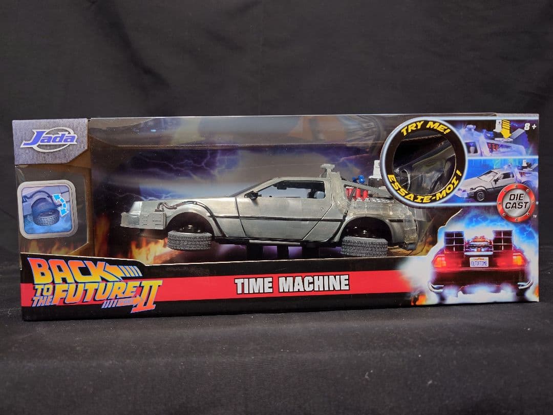 ミニカー Jada BACK TO THE FUTURE II TIME MACHINE