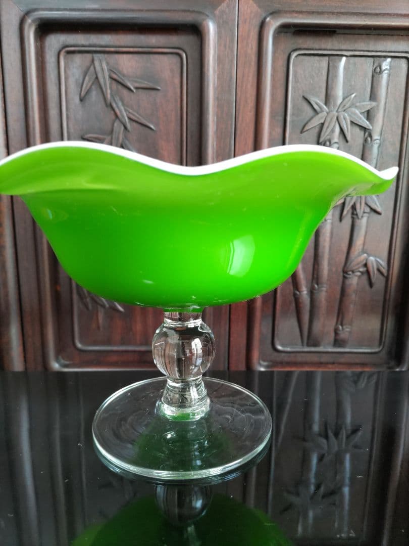 緑被せ乳白コンポート