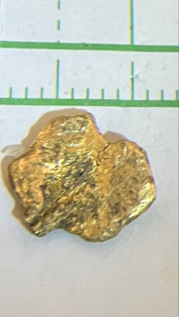 83 砂金　北海道産　0.99g