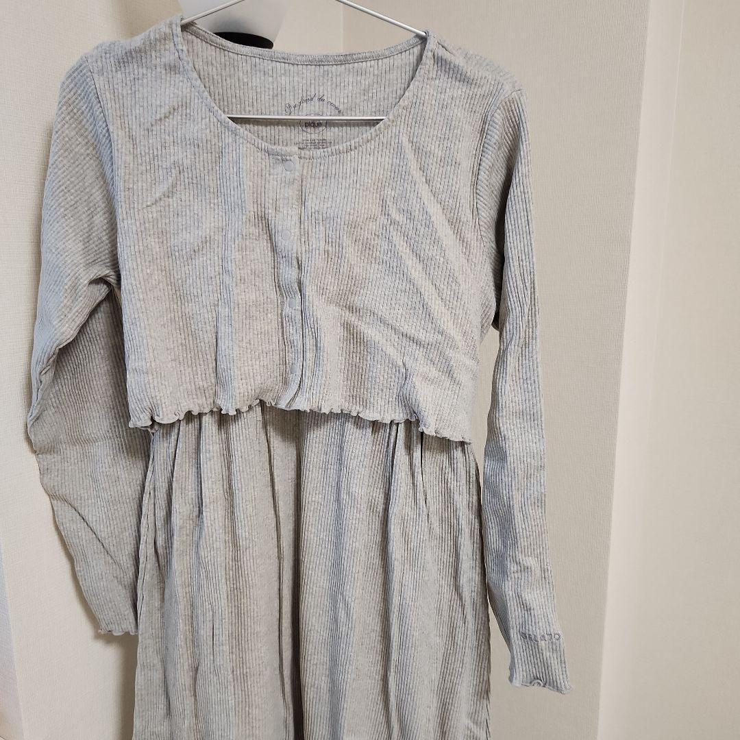 【新品未使用品】ジェラートピケ***マタニティワンピース