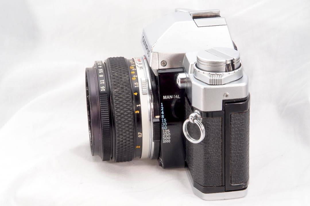 OLYMPUS OM-30 シルバー Zuiko 50mm f/1.8 整備済み