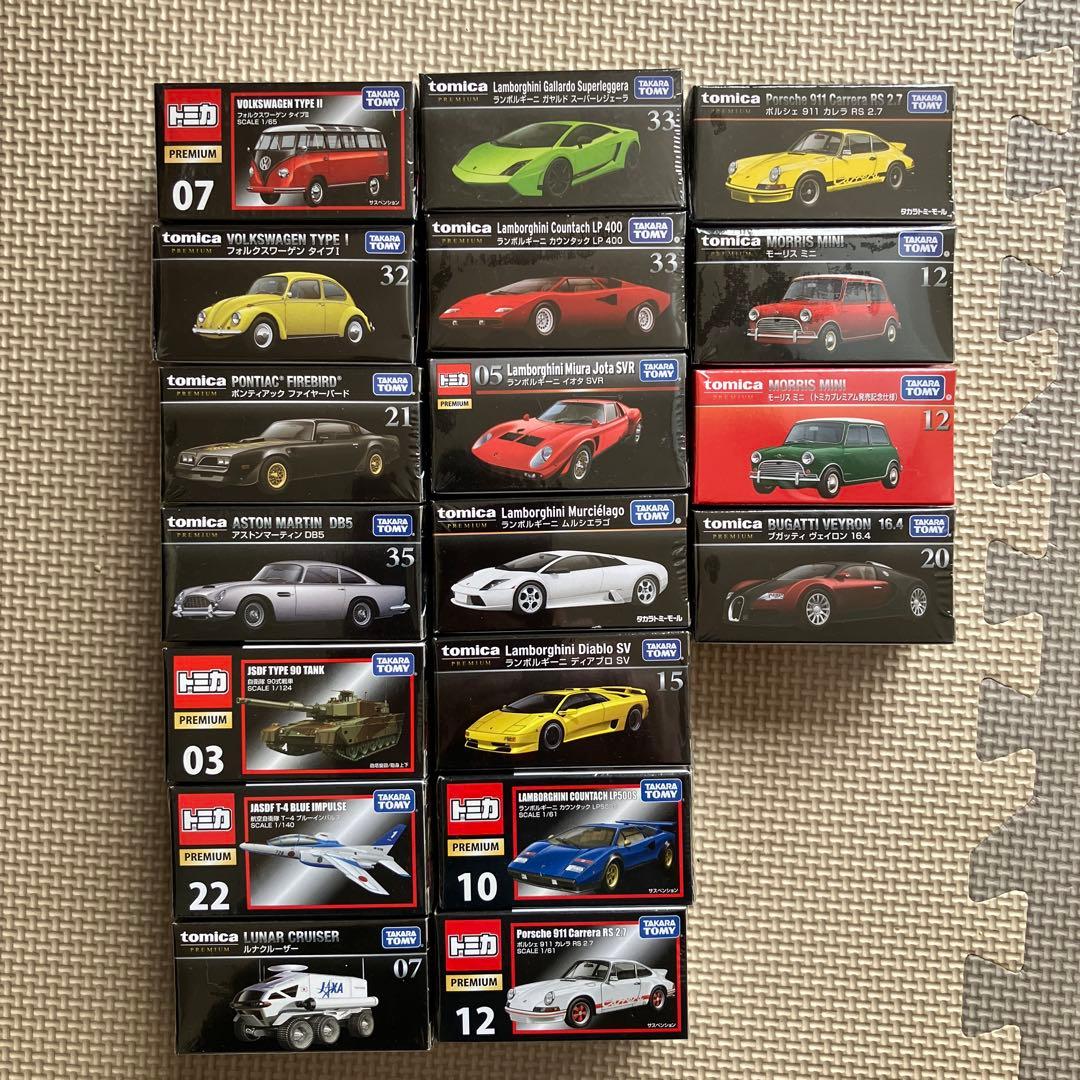★大特価【新品•未使用】トミカプレミアム89種類/89台ミニカー
