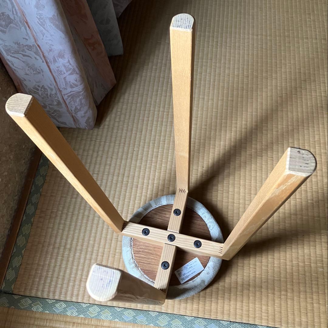 KLIPPAN/クリッパン×匠工芸　マッシュルームスツールM(ひつじ) ベージュ