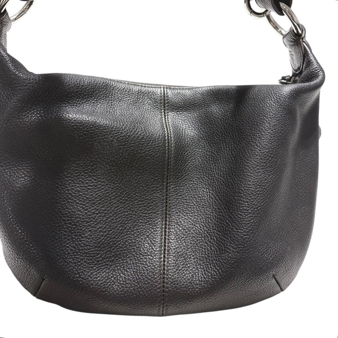 ［美品］FURLA フルラ　ショルダーバッグ　2way 黒　ブラック