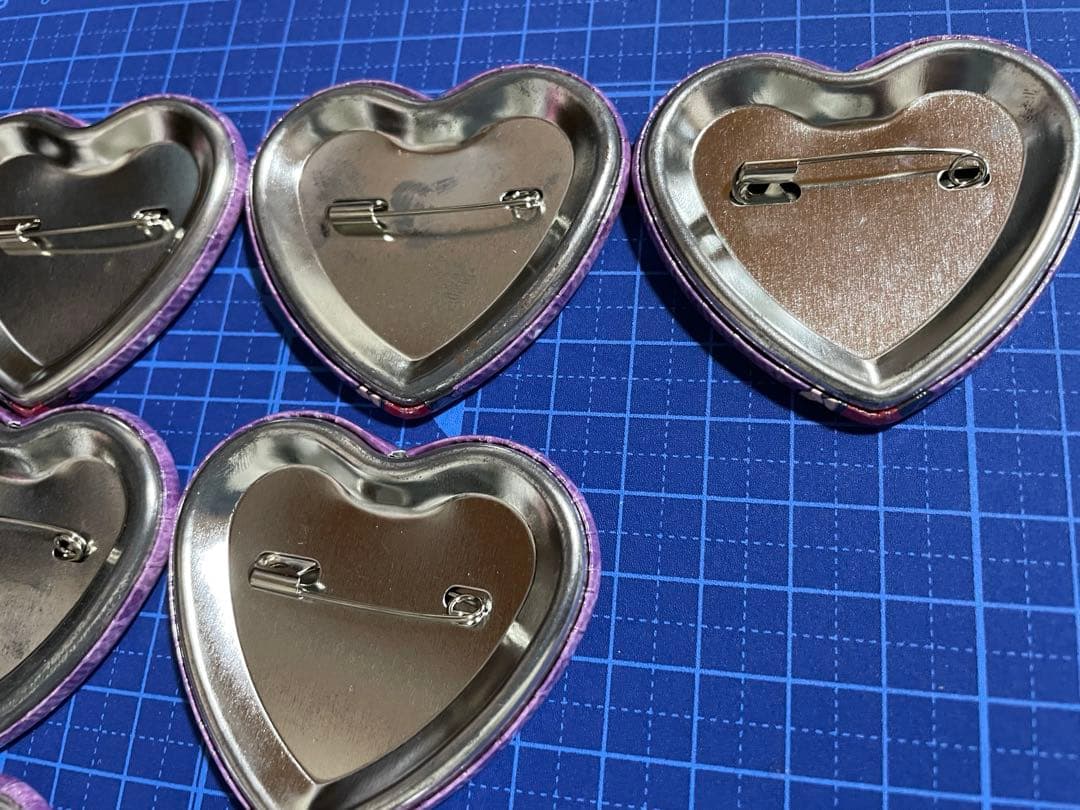 銀魂 愛染香篇 ドキドキハート缶バッジ ハート 缶バッジ 月詠 ＤⅦ