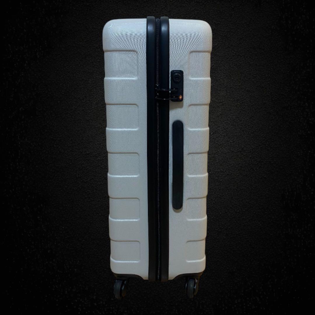 極美品✨MUJI バーを自由に調節できるハードキャリーケース 60L